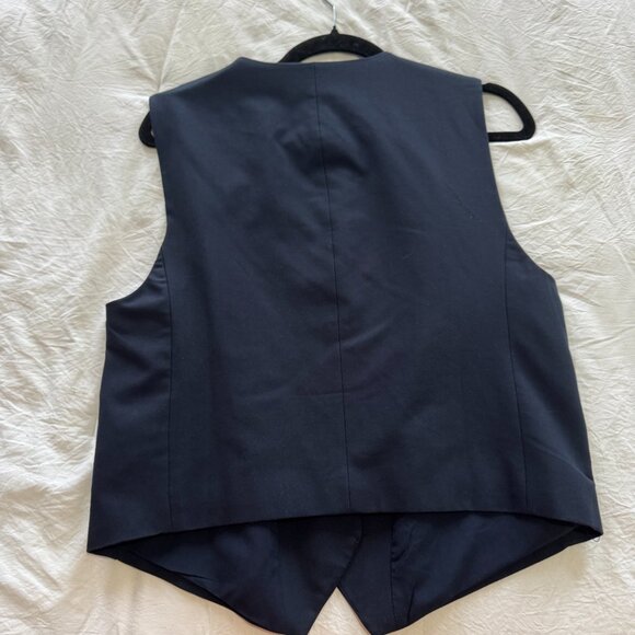 Stradivarius Navy Blue Vest - Picture 2 of 7